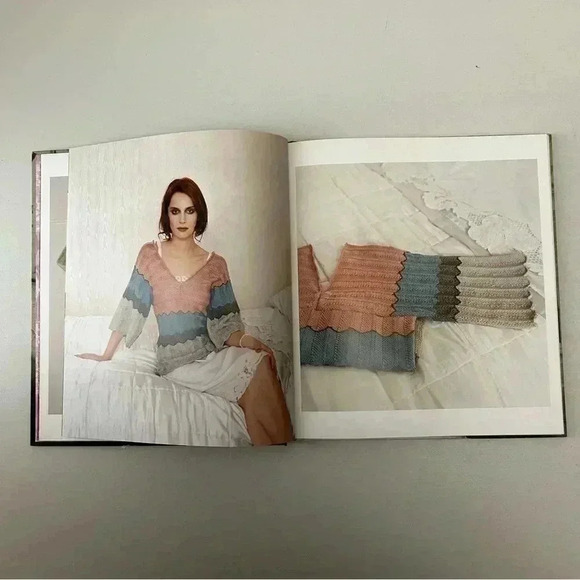 Glamour Knits Erika Knight 15 Sensuous Knitting Patterns Hardcover Book - Picture 7 of 16